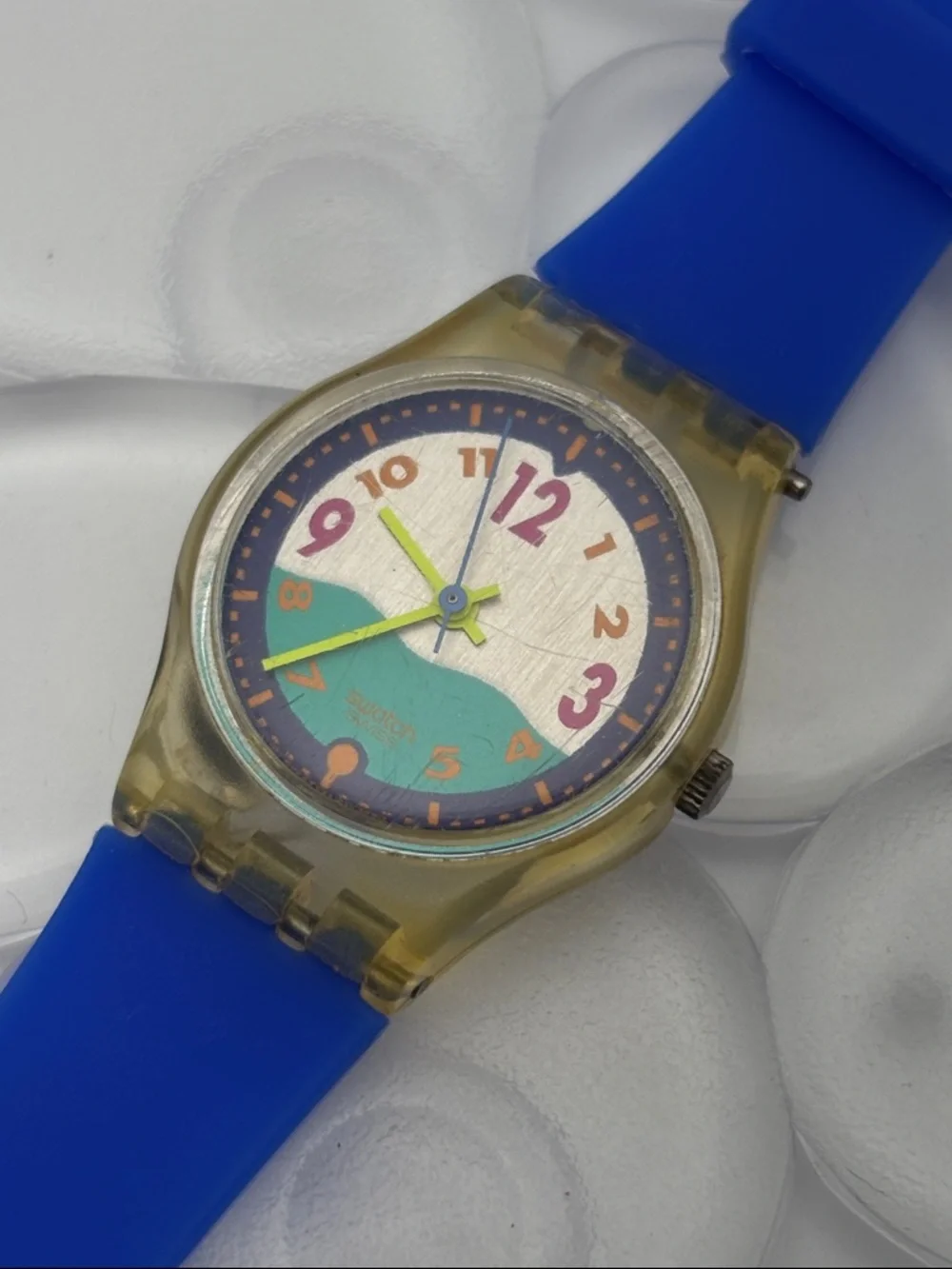 Swatch Watch - LK122 - STRAWBERRY FIELDS